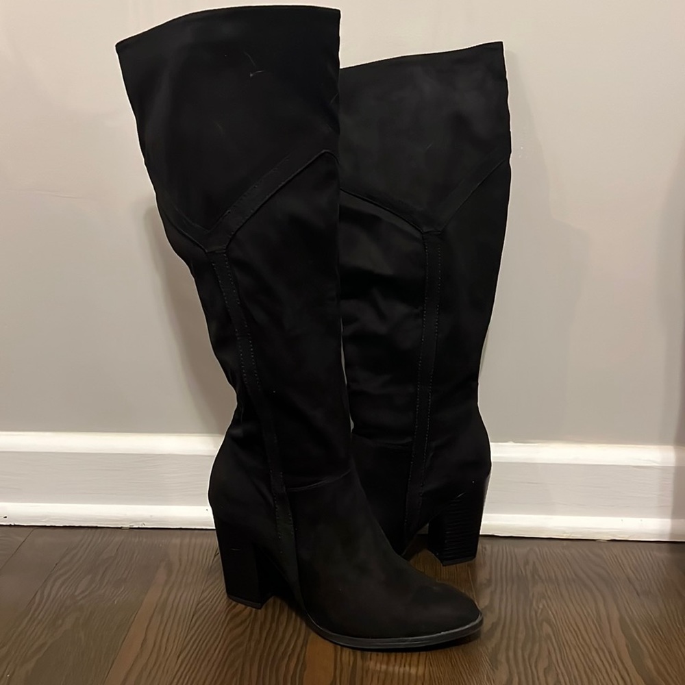 Knee high boots